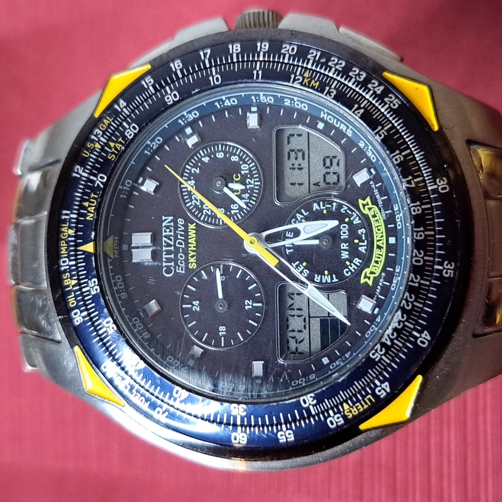 Citizen Skyhawk Blue-Angels edition watch
